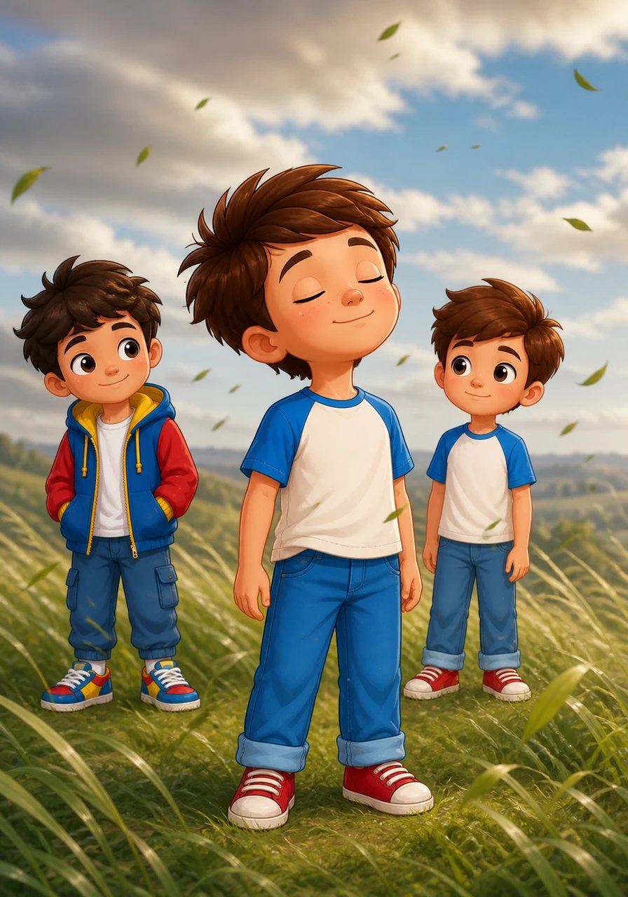 Leo began to understand the language of the wind. A sudden cold gust meant rain was coming; a warm breeze from the south brought promises of long summer days. He learned to listen to its whispers and read its movements.
