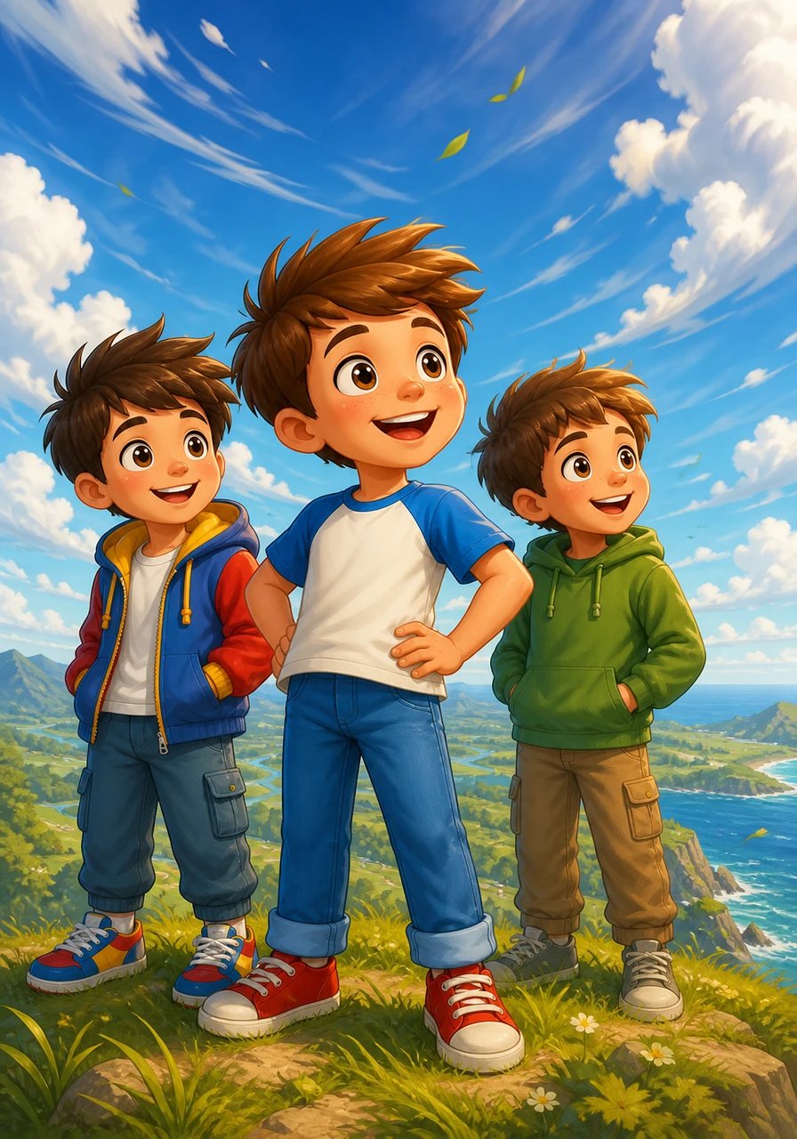 For Leo, the wind was a reminder that the world was vast and full of wonders. And every time a new breeze would touch his face, he knew another adventure was about to begin, carried on the wings of the wind he loved so much.