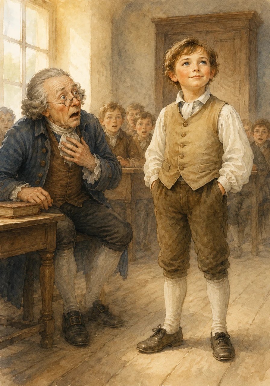 Carl smiled gently, knowing that numbers weren't just cold figures to be stacked, but a beautiful language of patterns waiting to be understood. His teachers realized that this ordinary boy possessed an extraordinary mind destined for greatness.
