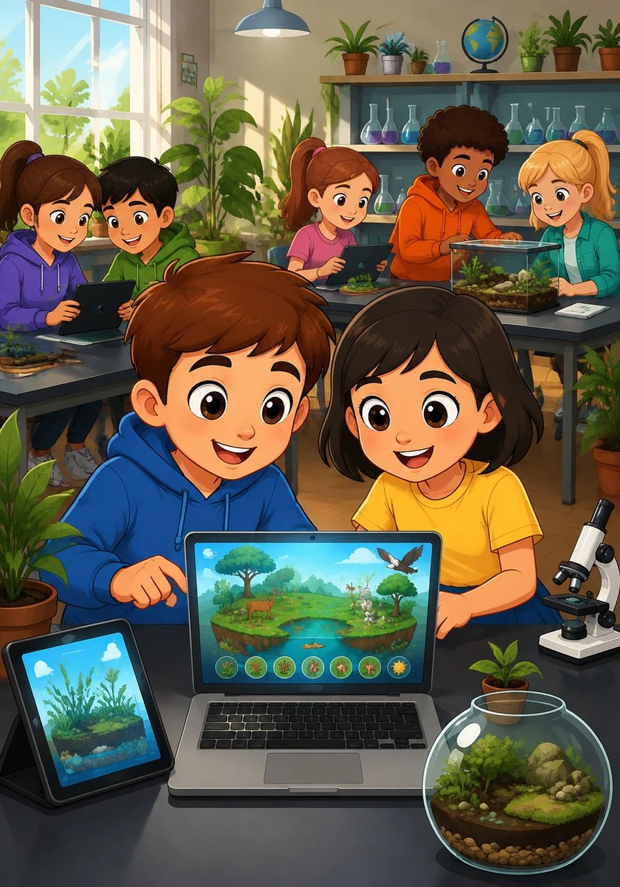 On Monday morning, the science classroom was transformed into a bustling hub of digital exploration as every student logged into Smart Ecology. Excited whispers and cheers filled the room as kids collaborated to solve environmental puzzles and build balanced virtual ecosystems. Learning about ecology had transformed from a quiet chore into an active adventure.