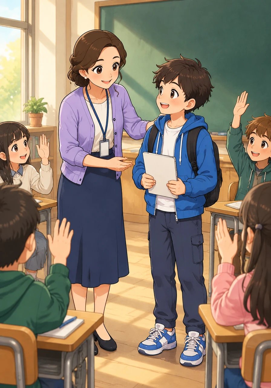 Mrs. Vargas stepped forward with a soft smile, thanking Jayden for his helpful and heartwarming presentation. The students began asking questions, openly sharing moments when their own hands felt cold or their heads throbbed with frustration. The classroom quickly became a safe space of mutual support and shared understanding.