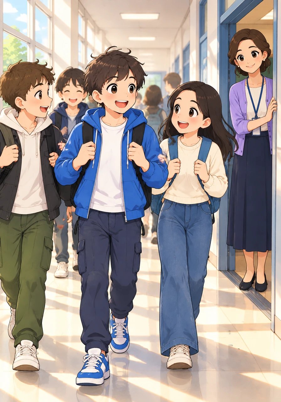 As the bell rang, the students walked out into the bright school hallway feeling confident and connected. Jayden felt a deep sense of joy knowing he helped his peers understand their minds and bodies much better. Ernesto Ramos Antonini School felt warmer because everyone knew that asking for help was a sign of strength.