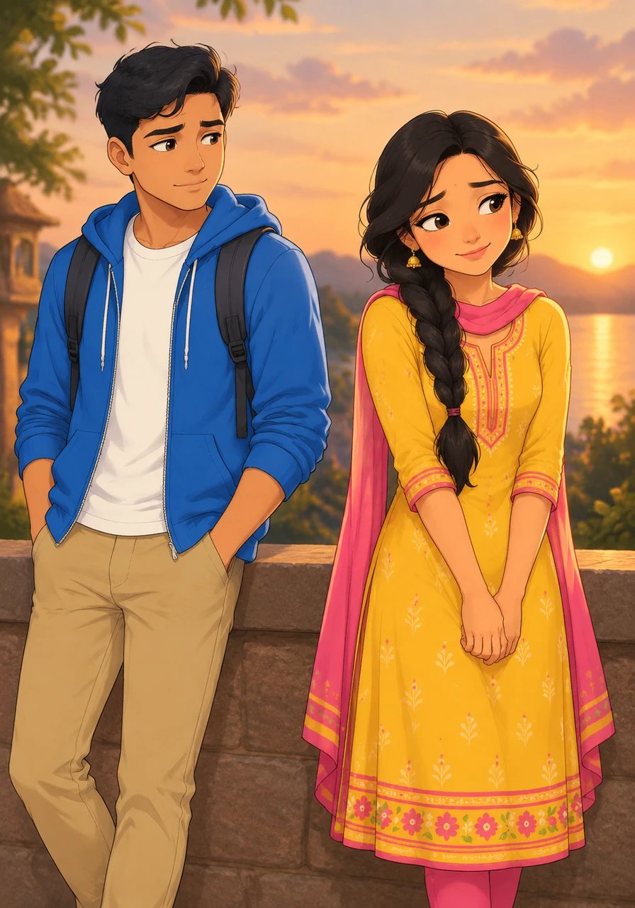 दोनों के बीच कभी-कभी बातें होती थीं, पर आरव को हमेशा यही लगता था कि शायद वह उसे पसंद नहीं करती। इस तरह वक्त गुज़रता गया और दोनों के दिल में एक अनकही तड़प बनी रही।
