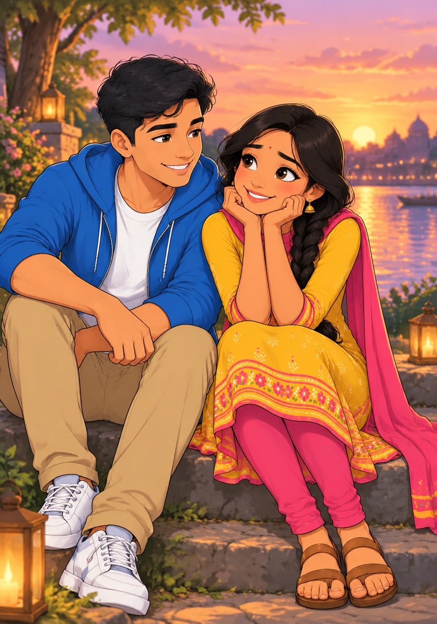 एक दिन दोनों की मुलाकात हुई और वे एक साथ बैठकर बातें करने लगे। माहौल में एक अजीब सी खामोशी और गहरी आत्मीयता महसूस हो रही थी।