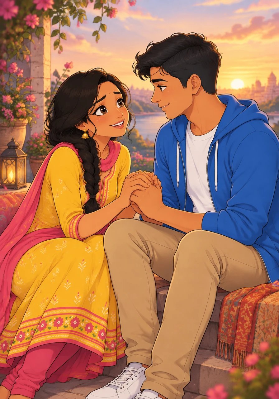 बात करते-करते उससे अपनी भावनाएं और संभाली नहीं गईं। उसने सीधा आरव की आंखों में देखा और अपने दिल की बात बयां कर दी।