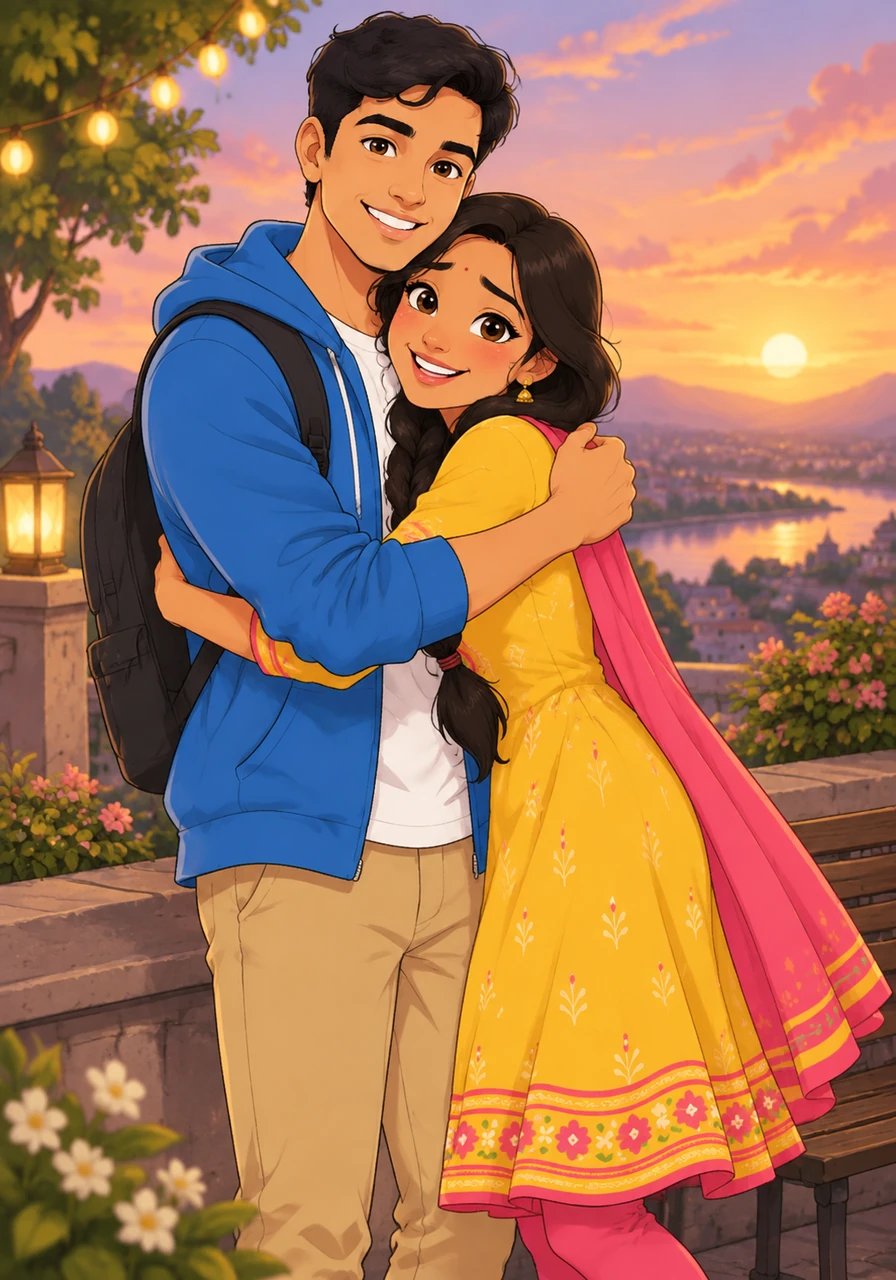 यह पल उन दोनों के लिए बेहद खास और खुशियों से भरा था। सालों की झिझक और खामोशी आखिरकार खत्म हो गई थी।