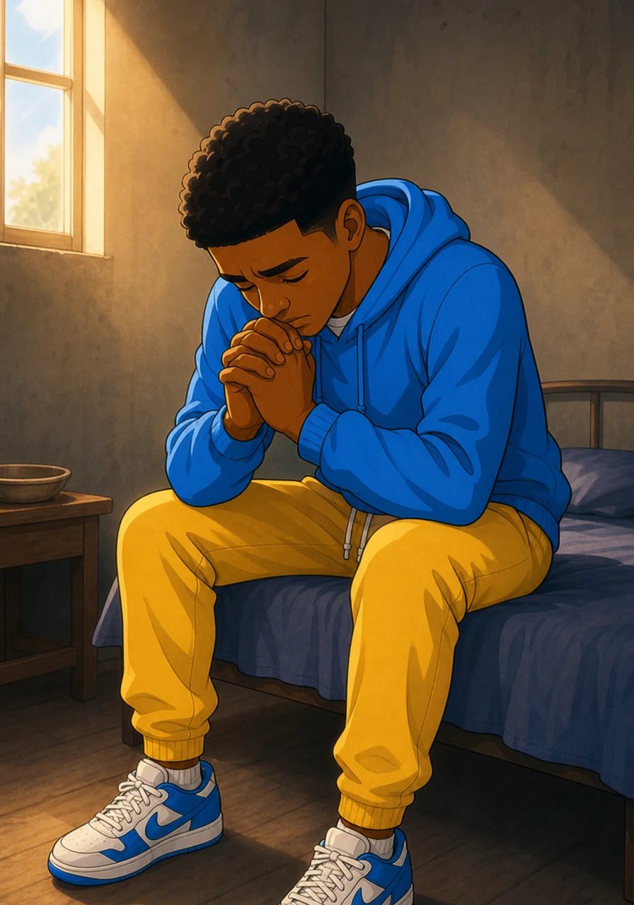 Broke and at his lowest spiritual moment, Jaquon sat in quiet desperation and bowed his head to pray earnestly to God for help and a job. He asked not for wealth, but for the opportunity to work hard and earn enough to provide food and shelter for himself. In that moment of humble prayer, strength and clarity filled his heart.