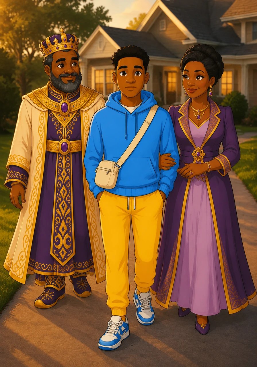 As they walked up the driveway, Jaquon rehearsed the humble apology he had prepared for his parents. He wanted to apologize for his past pride, rebellion, and stubborn attitude, eager to prove to his father that he had matured into a strong and faithful man.