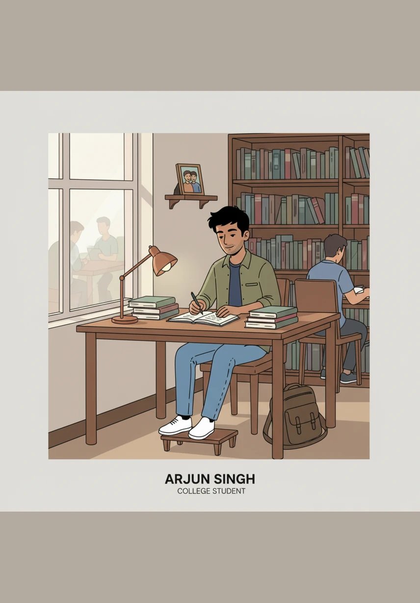 A Day in the Life of Arjun - growth | GenStory