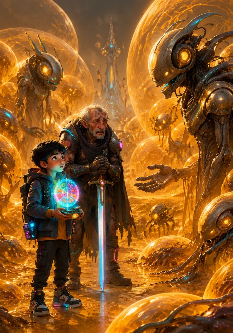 Leo travels to the Golden Plains of Fats, where protective lipid shields gently cushion delicate structures and store energy reserves for long winters. The guardians of this realm explain that healthy fats are vital for protecting organs and absorbing key elements. Leo learns that balance is crucial, as too much or too little can disrupt the harmony of the entire land.