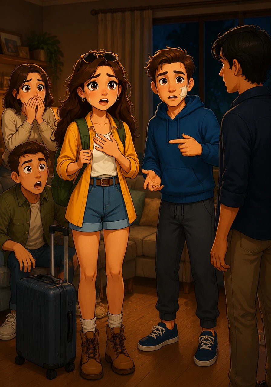 Unable to hold back her distress, Arealyn tearfully announces that she is moving to the United States early the next morning. Before the group can process her sudden departure, Charles delivers another shock, revealing that their quiet companion Marielo is actually Nico, their childhood friend who vanished years ago.
