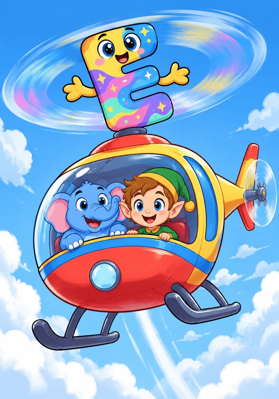 ELICA SI MISE SULLA CIMA DELL'ELICOTTERO E INIZIÒ A GIRARE VELOCISSIMA, REGALANDO A TUTTI UN VOLO EMOZIONANTE NEL CIELO.