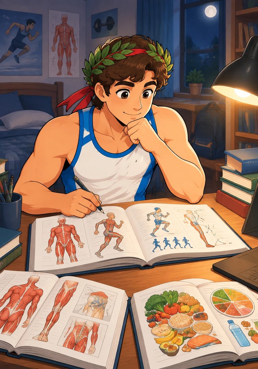 Oltre agli allenamenti intensi e ai tornei nel fine settimana, Antonino dedica le sue serate allo studio accademico. Affascinato dal funzionamento del corpo umano, dalla biomeccanica e dalla nutrizione, si iscrive al corso di laurea in Scienze Motorie e Sportive.
