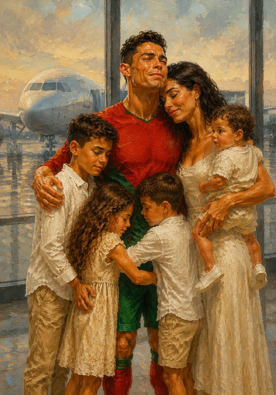 Chega o dia de dar um grande passo e Cristiano despede-se da sua família com lágrimas nos olhos, mas cheio de coragem. Ele viaja num avião grande em direção a Lisboa para jogar num clube a sério, prometendo que um dia todos se vão orgulhar dele.