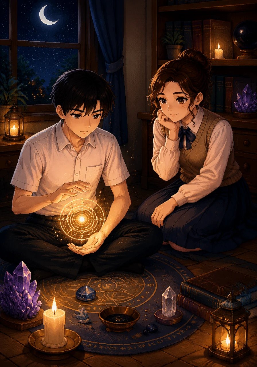 Yet, what Rayan cherished most was simply Amira's presence and her willingness to listen. In the quiet hours of the night, her attentive silence became his sanctuary as he practiced his path.