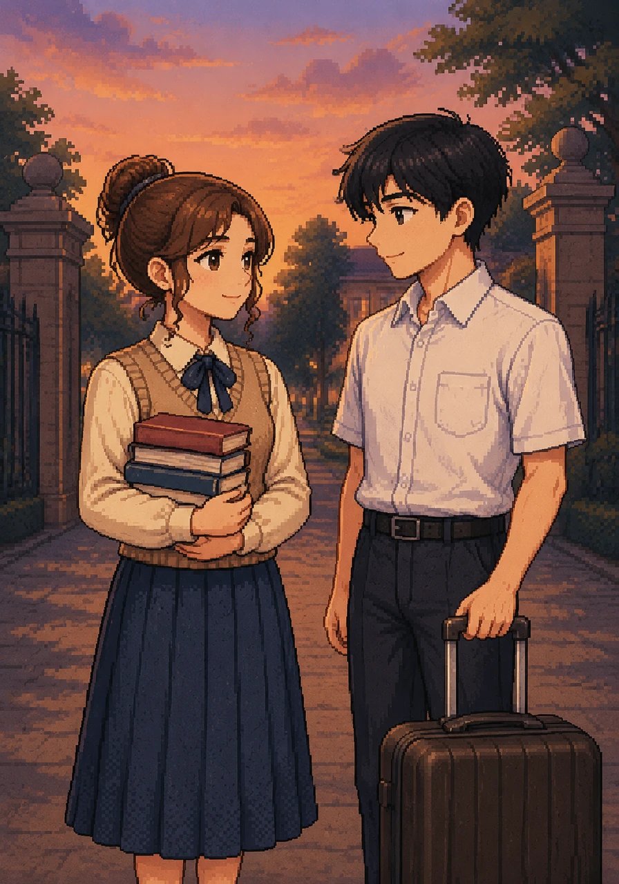 Time moved swiftly, and high school graduation soon arrived, turning pages into a new chapter of life. Amira stepped into university to become a dedicated English teacher, while Rayan earned a prestigious scholarship to study in Cairo, Egypt.