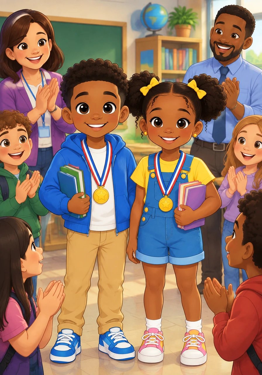 Com muita garra e perseverança, os irmãos começaram a se destacar na escola e na comunidade. Professores e amigos admiravam a dedicação da dupla, que enfrentava qualquer obstáculo sem jamais perder a dignidade. O esforço constante começou a render as primeiras grandes conquistas e reconhecimentos.