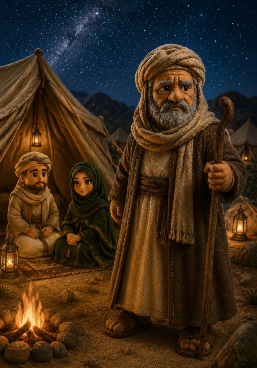 Under the wise leadership of Abu Talib, the clan maintained its dignity and stood firmly as a protective shield around the Prophet. Despite his advanced age, Abu Talib stayed awake during the dark hours, personally ensuring the safety and security of the camp.