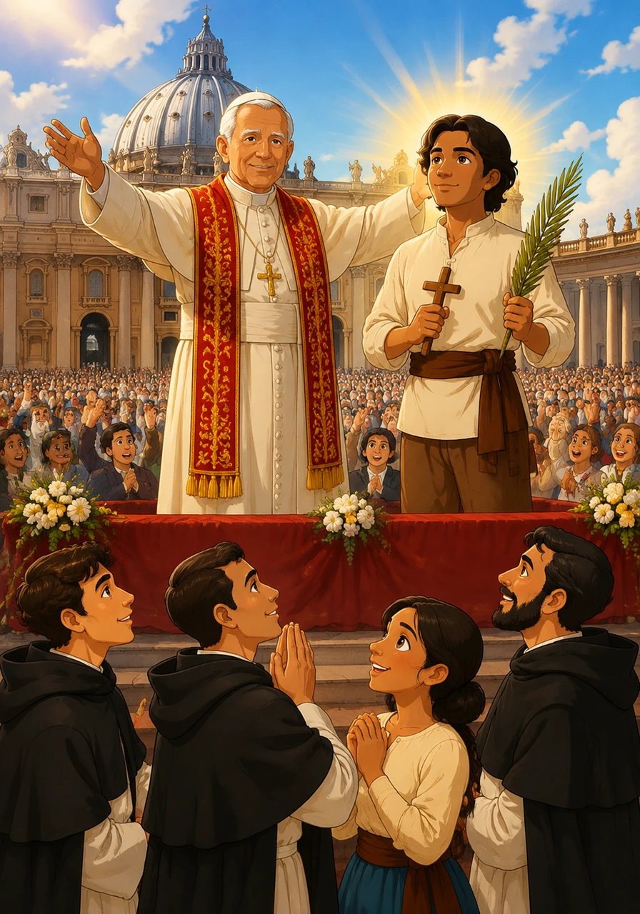Noong 1987, idineklara ni Papa Juan Pablo II si Lorenzo Ruiz bilang pinakaunang Santong Pilipino, at itinakda ang Setyembre 28 bilang kanyang araw ng kapistahan. Ang buhay ni San Lorenzo Ruiz ay nagpapaalala sa atin ng kahalagahan ng katapatan, katapangan, at walang hanggang pagmamahal sa Diyos sa gitna ng anumang pagsubok sa buhay.