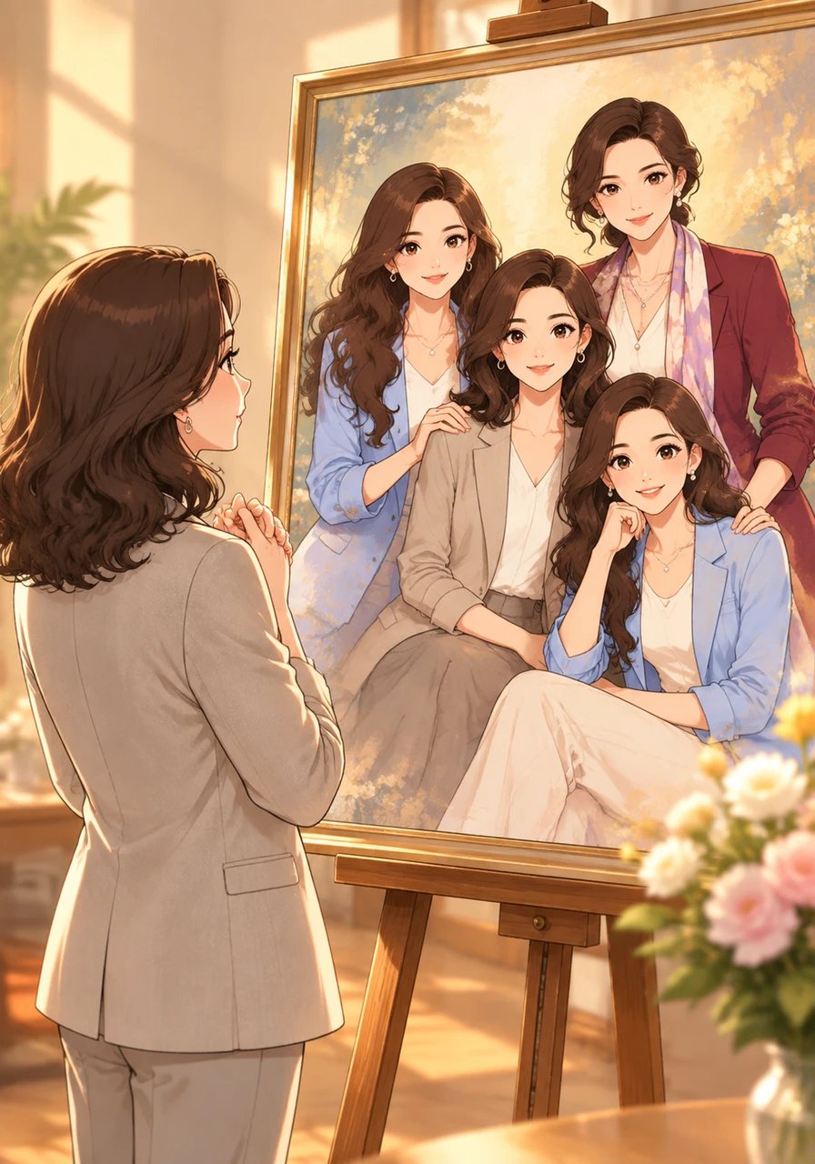 Sofia contempla o quadro final com profunda gratidão e admiração. Ela reconhece que a verdadeira beleza feminina reside na diversidade de talentos, no respeito às diferenças e na certeza de que todas possuem um valor divino e inestimável.