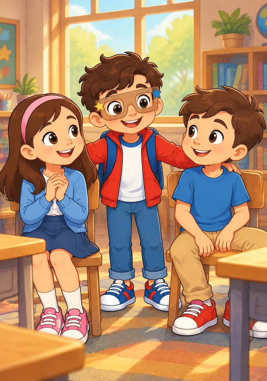 Mateo comprendió en ese instante que el respeto significa valorar el tiempo, las cosas y los sentimientos de sus compañeros. Con el corazón lleno de empatía, decidió cambiar su actitud para que todos se sintieran felices.