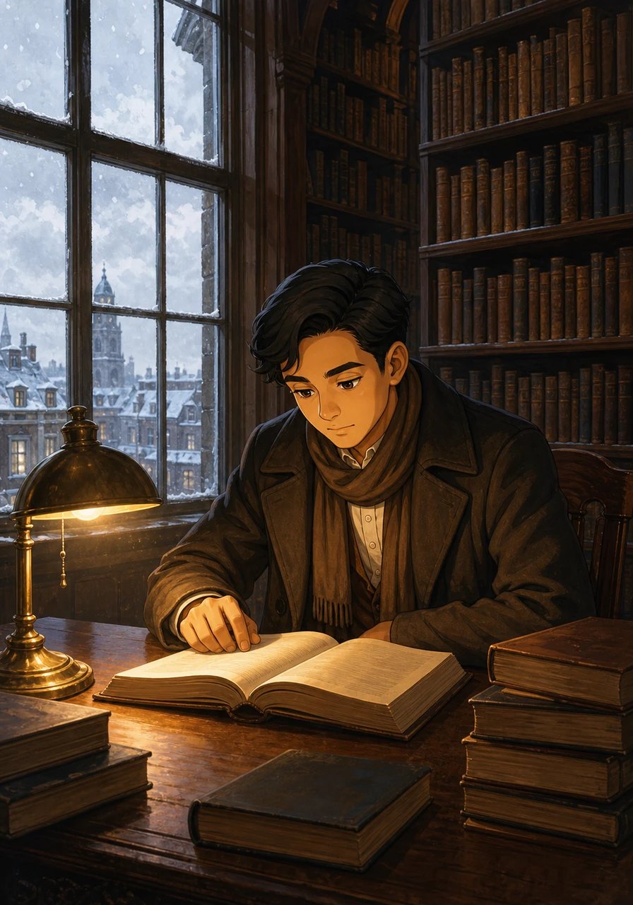 In the chilly, snow-dusted cities of the Netherlands, Soewardi spent long days inside quiet, towering libraries filled with books. While cold winds blew outside, the fiery flame of hope in his heart remained bright and warm. He immersed himself in global philosophies, searching for the key to set his people free.