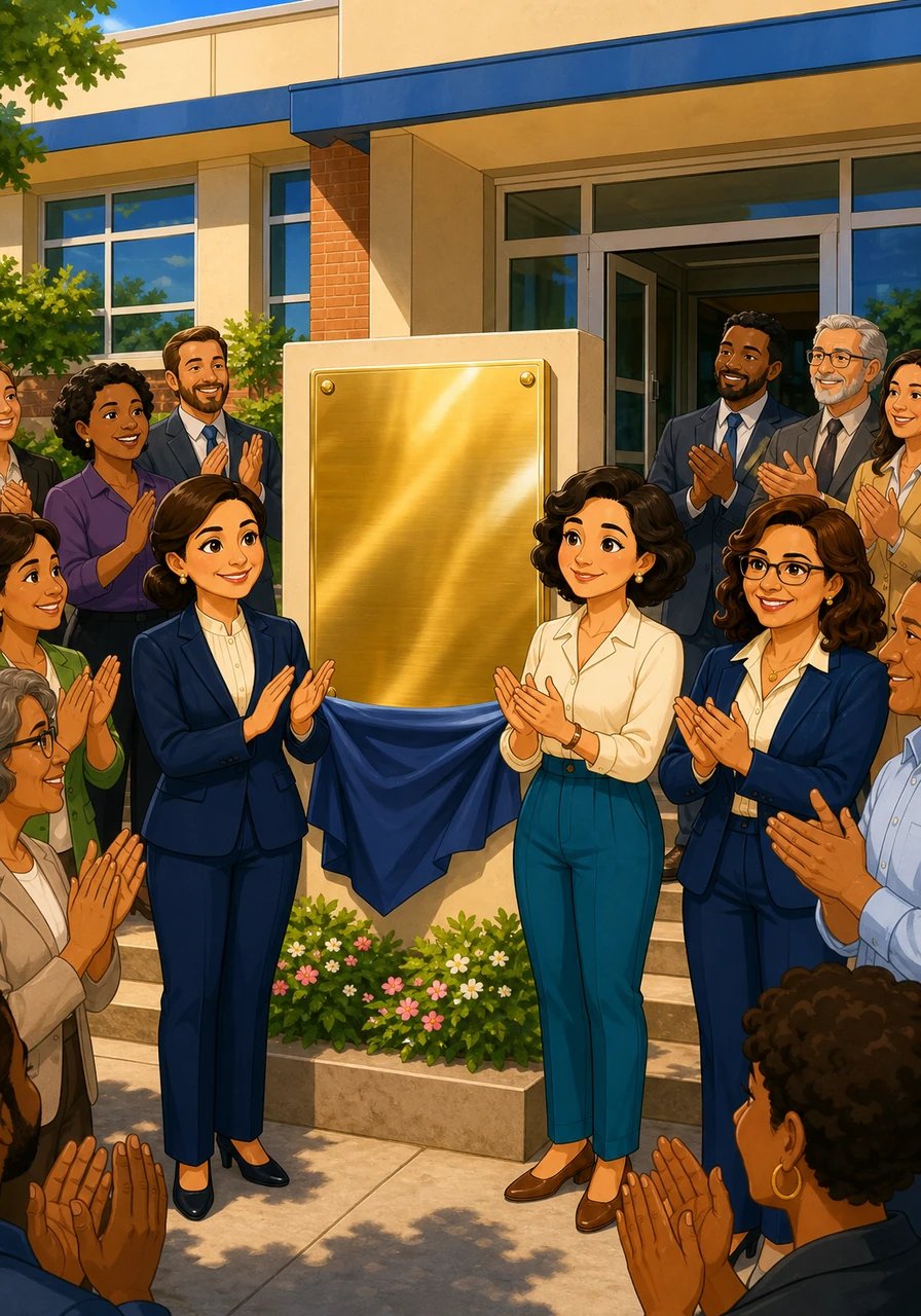 To honor a legendary educator whose devotion inspired generations, the school was officially named Escola Municipal Professora Odaléia Oliveira Morais de Azevedo. A shiny sign proudly displayed the name at the main entrance, standing as a tribute to remarkable leadership and educational excellence.