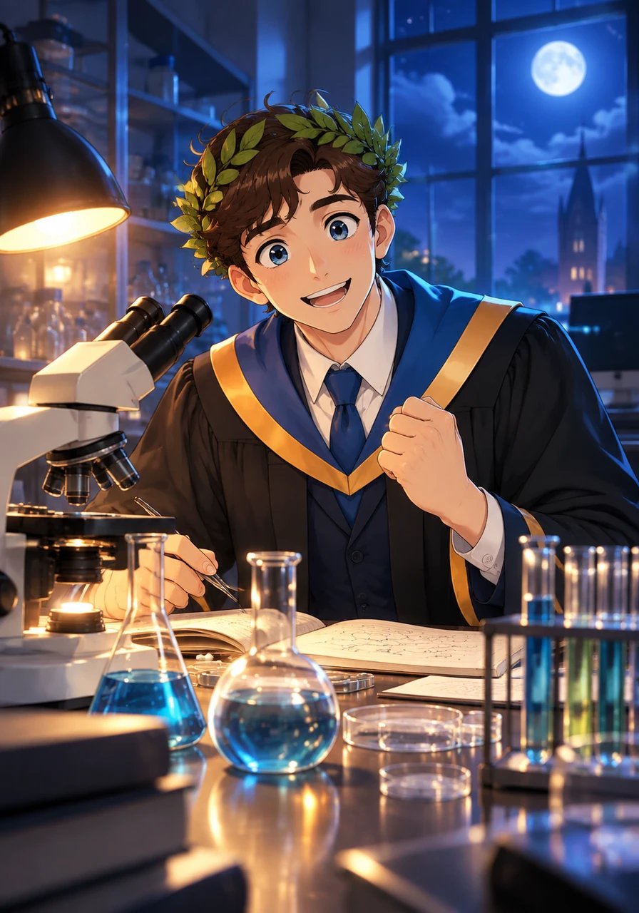Nelle lunghe notti trascorse nei laboratori universitari, la determinazione di Luca non si spense mai di fronte alle sfide più complesse. Oltre la stanchezza, brillava sempre in lui la gioia profonda di chi sta decifrando il grande libro della vita.