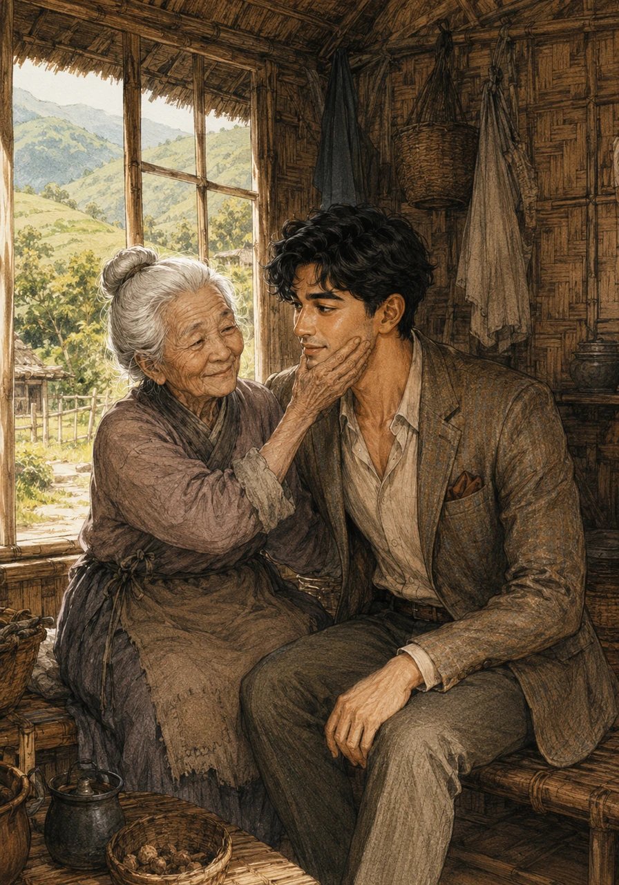 Di sebuah desa terpencil yang dikelilingi oleh perbukitan hijau, hiduplah seorang anak laki-laki bernama Bima bersama neneknya tercinta. Rumah bambu kecil mereka menjadi saksi kehangatan kasih sayang sang nenek yang membesarkan Bima dengan penuh kesabaran meskipun hidup dalam keterbatasan.