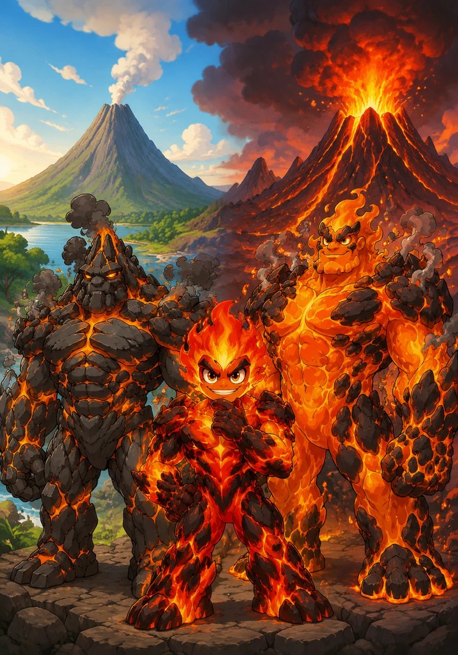Magmus realized that some volcanoes are quiet and peaceful for many years, while others can erupt with sudden and spectacular force. Each one has its own personality, but all of them are part of nature's great power.