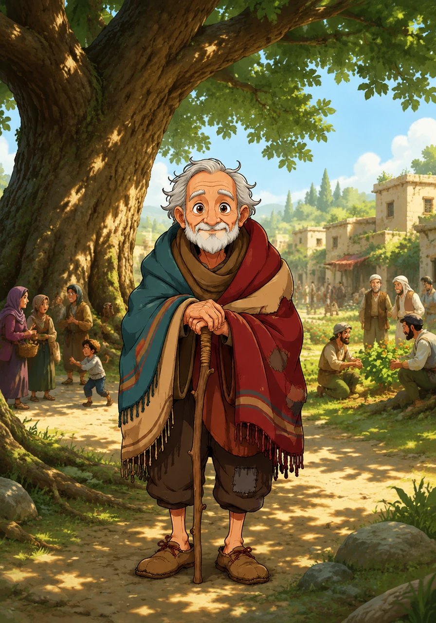 Standing beneath the shading canopy of the great tree, Muhammad smiled as he watched his community thrive in peace and harmony. He knew in his heart that true wealth comes not from what we keep, but from the kindness we give away freely to the world.