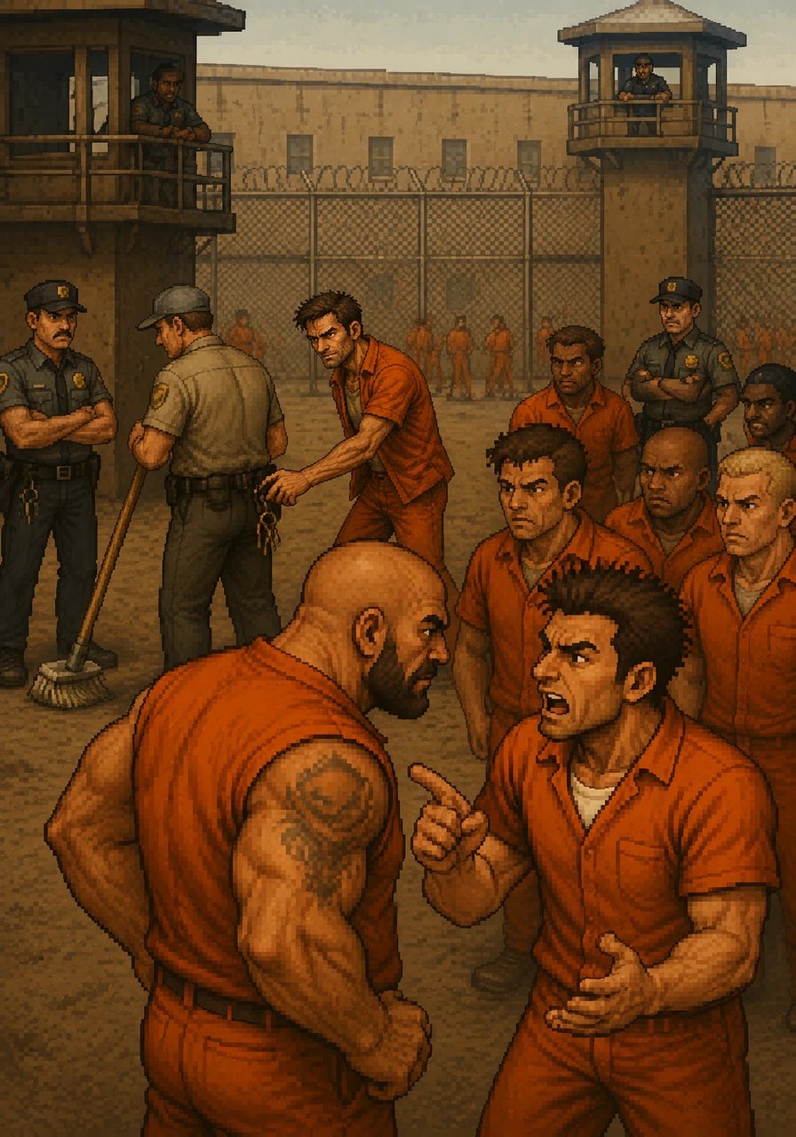 During a noisy recreation hour, Sam deliberately picked a loud, sarcastic argument with a burly inmate to draw the attention of the courtyard guards. With the tower sentries distracted by the commotion, Nate deftly slipped behind a distracted maintenance guard, swiping a master key tool right from his belt loop.