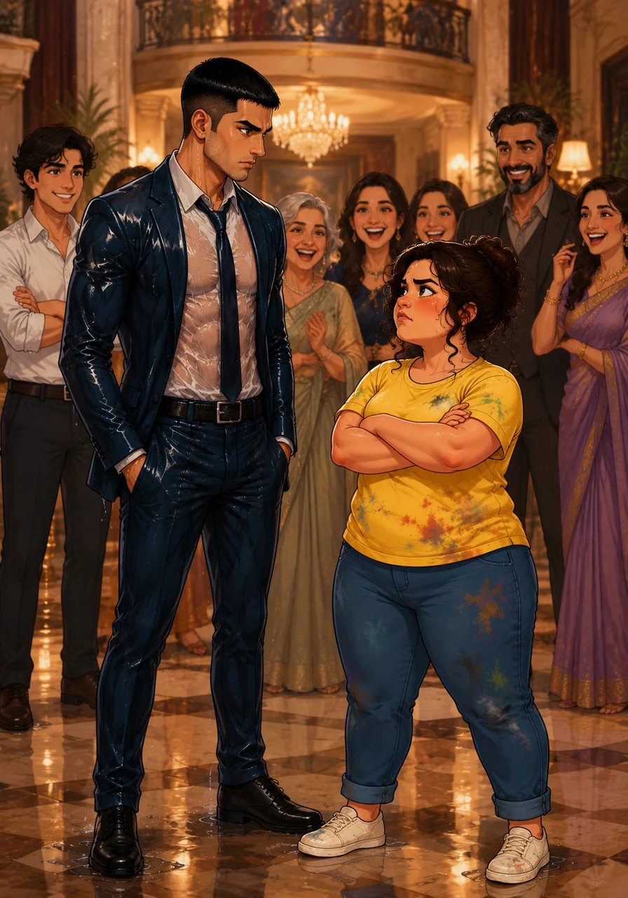 'Main chor nahi hoon, pagal ladki! I am Hridaan!' he growls, while Diksha crosses her arms and refuses to call him 'Bhaiya' or apologize. As the family erupts into laughter at the wet, grumbling heir, the cold walls around Hridaan’s heart begin to show their very first crack.
