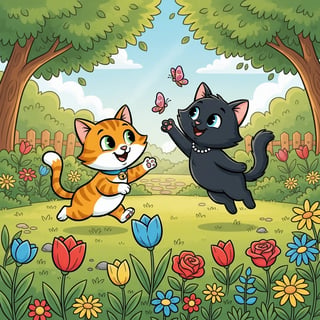 Kiki dan Mimi: Persahabatan Dua Kucing