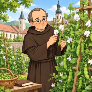 The Secrets of the Pea Garden: Gregor Mendel and the Birth of Genetics