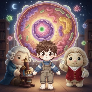 Theo's Microscopic Journey: The Secret of the Cell