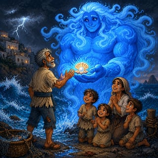 The Fisherman and the Luminous Tide