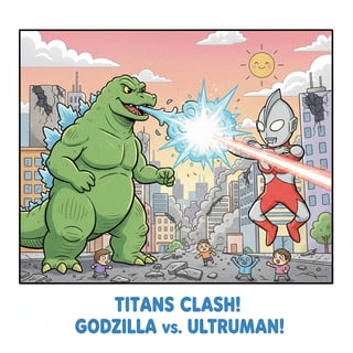 Godzilla vs. Ultraman: The Clash of Titans