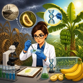 Musa acuminata: The Race Against Extinction