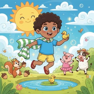 Leo's Summer Morning Adventures