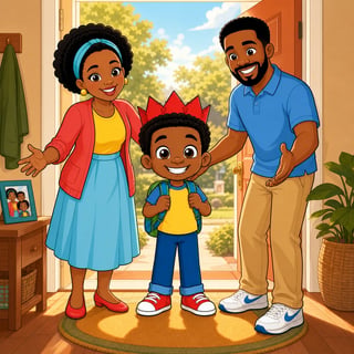 Malik's Golden First Day