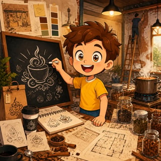 Leo's Brand: Crafting Chaos Chai Satisfaction - creative
