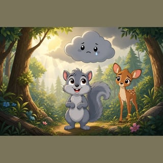 Shadow the Squirrel and the Missing Morning Light
