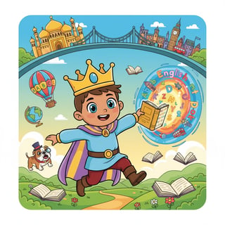 Prince Akhmet's English Adventure