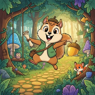 Pip's Great Acorn Adventure