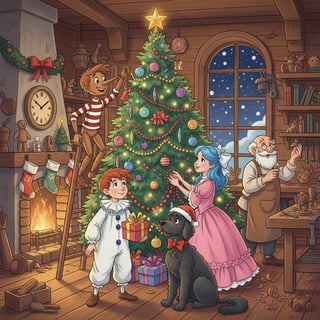 Christmas Adventures of Buratino