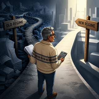 Mr. Sharma's Tax Adventure: The Choice of Regimes