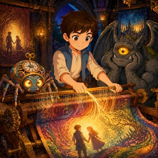 The Weaver of Lost Threads - fantasy