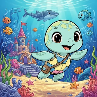 Shelly's First Ocean Adventure