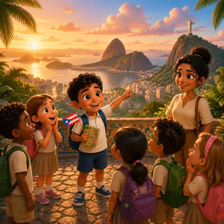 El fabuloso viaje de Mateo a Brasil